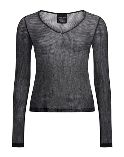 Majestic Filatures Woman Top Black Size 1 Micro Modal, Cashmere