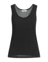 Majestic Filatures Woman Top Black Size 1 Silk, Viscose In Black