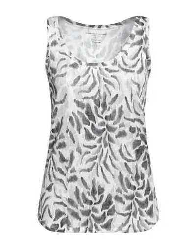 Majestic Filatures Woman Top Charcoal Size 1 Linen, Elastane In Grey