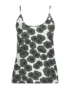Majestic Filatures Woman Top Green Size 1 Cotton, Elastane In Green