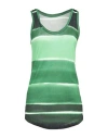 Majestic Filatures Woman Top Green Size 1 Viscose, Linen In Green