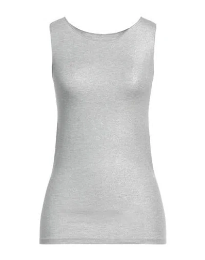 Majestic Filatures Woman Top Light Grey Size 1 Viscose, Elastane