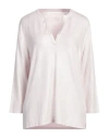 Majestic Filatures Woman Top Light Pink Size 4 Viscose, Elastane