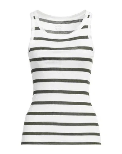 Majestic Filatures Woman Tank Top White Size 1 Viscose, Elastane