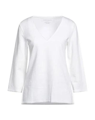 Majestic Filatures Woman T-shirt White Size 1 Cotton