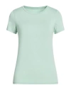 Majestic Filatures Woman T-shirt Light Green Size 1 Viscose, Elastane