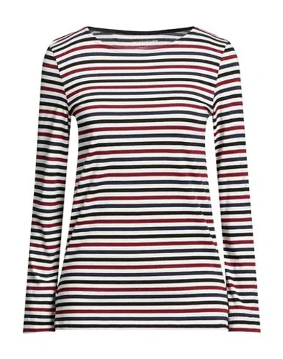 Majestic Filatures Woman T-shirt Midnight Blue Size 1 Lyocell, Organic Cotton In Multi