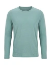 Majestic Filatures Woman T-shirt Sage Green Size 1 Lyocell, Cotton In Blue