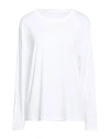 Majestic Filatures Woman T-shirt White Size 3 Lyocell, Cotton