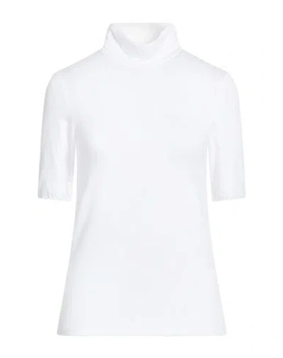 Majestic Filatures Woman T-shirt White Size 3 Viscose, Elastane