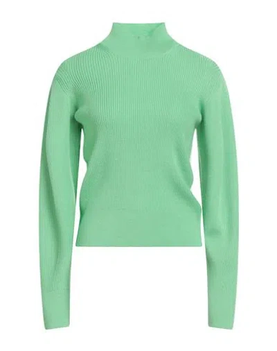 Majestic Filatures Woman Turtleneck Green Size 1 Merino Wool