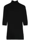 Shop Majestic Filatures Wool And Silk Blend High-neck Sweater