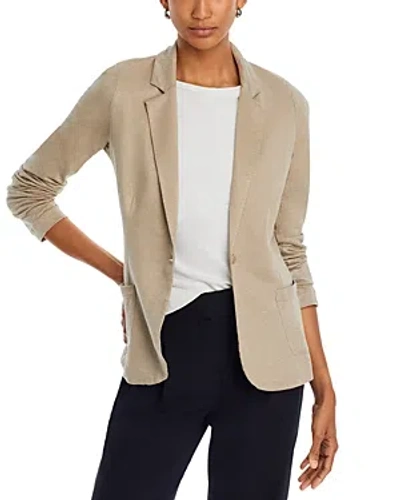 MAJESTIC FITTED LINEN BLAZER