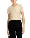 Majestic Fitted Tee In Grege