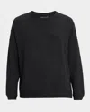 Majestic French Terry Crewneck Sweatshirt In Gray