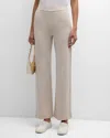 Majestic Filatures Wide Leg Pant In Ecru Chine