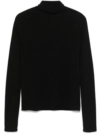 MAJESTIC HIGH-NECK CASHMERE SWEATER