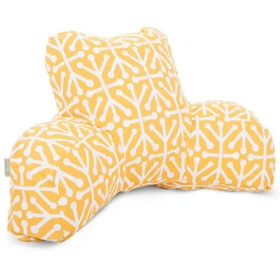 Majestic Home Goods Aruba Indoor/outdoor Backrest Pillow In Citrus