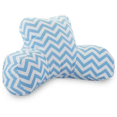 Majestic Home Goods Bed Rest Pillow In Tiffany Blue