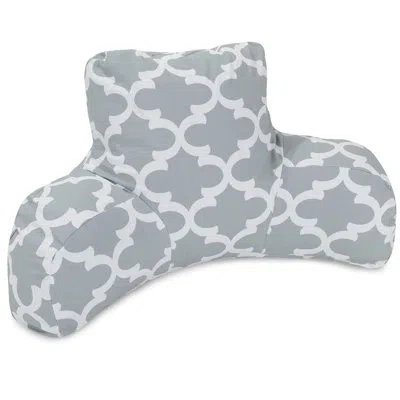 Majestic Home Goods Cotton Geometric Backrest Pillow