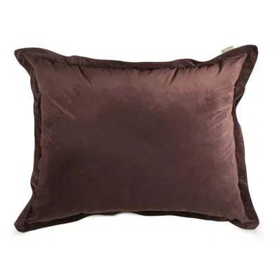 Majestic Home Goods Floor Pillow In Dark Brown