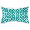 Majestic Home Goods Pacific Aruba Rectangular Throw Pillow