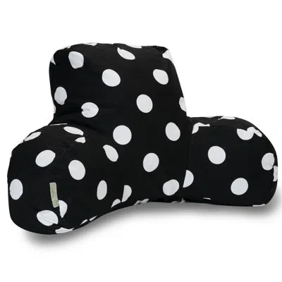 Majestic Home Goods Polka Dot Cotton Backrest Pillow