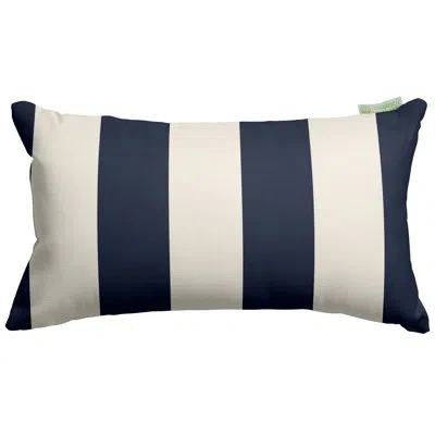 Majestic Home Goods Rectangular Pillow Cover & Insert In Navy Blue