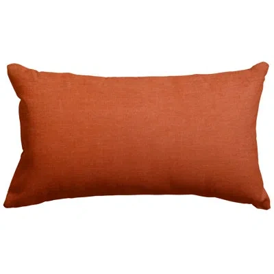 Majestic Home Goods Rectangular Pillow Cover & Insert In Orange