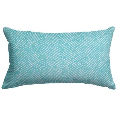Majestic Home Goods Southwestern Rectangular Throw Pillow In Teal