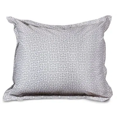 Majestic Home Goods Towers Indoor / Outdoor Geometric Floor Pillow