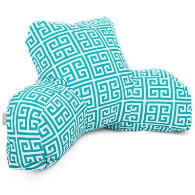 Majestic Home Goods Towers Indoor/outdoor Backrest Pillow In Pacific