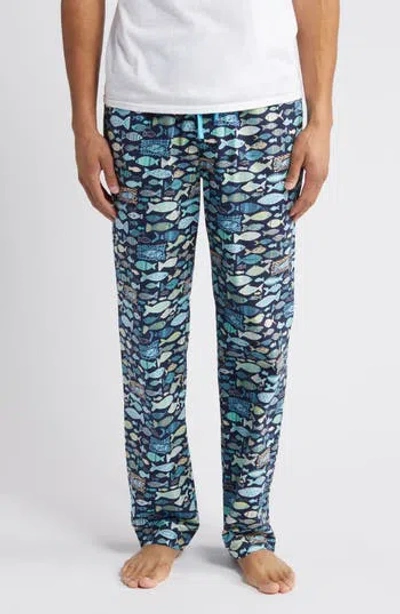 Majestic International Cotton Lounge Pants In Animal Print