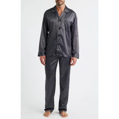 Majestic International Dreams Of Satin Pajamas In Black
