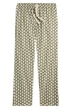 Majestic International Midcentury Lounge Pants In Camel