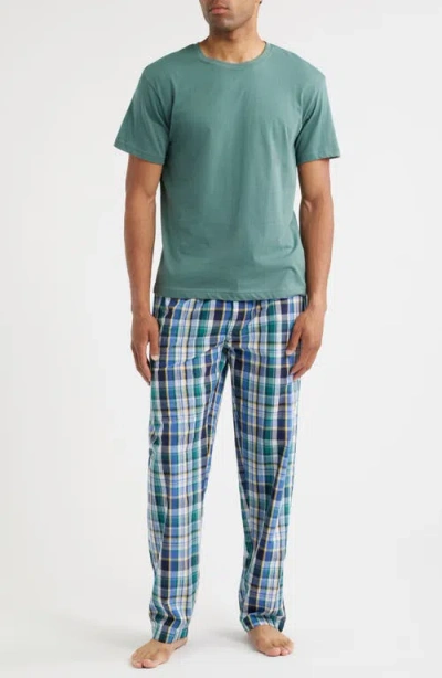 Majestic International Pajama T-shirt & Pants Set In Multi