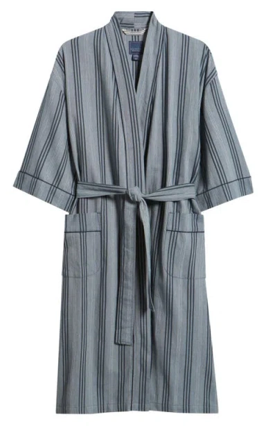 Majestic International Saltwater Cotton Robe In Gray