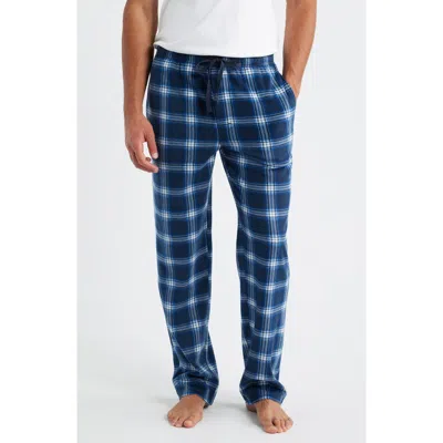 Majestic International Unwind Fleece Drawstring Pants In Blue