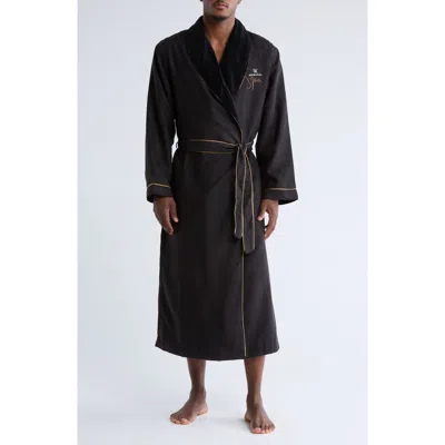 Majestic International Waldorf Astoria Spa Shawl Robe In Black