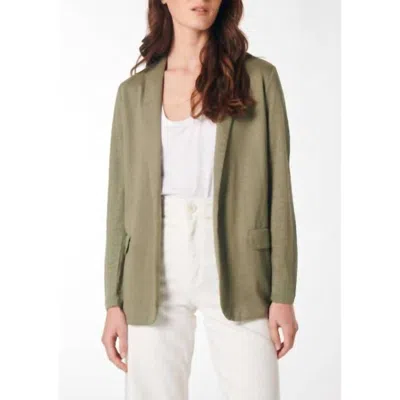 Majestic Jacket With Patch Pockets In Khaki