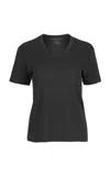 Majestic Jersey T-shirt In Black