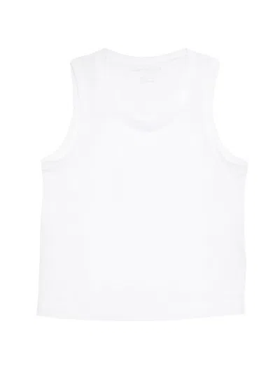 Majestic Linen Fiber Top In White