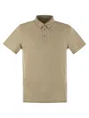 MAJESTIC MAJESTIC LINEN SHORT SLEEVED POLO SHIRT