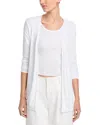 MAJESTIC LONG SLEEVE OPEN FRONT CARDIGAN