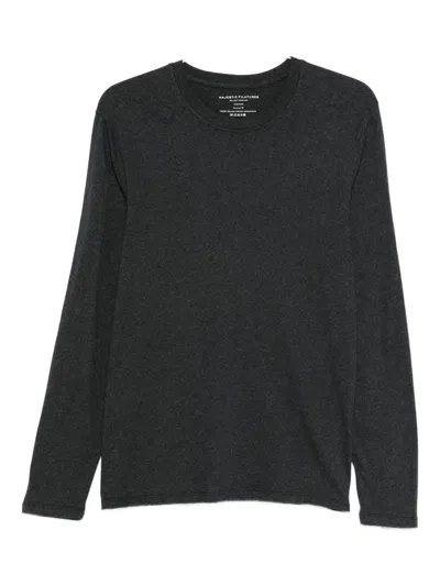 Majestic Long-sleeve T-shirt In Black