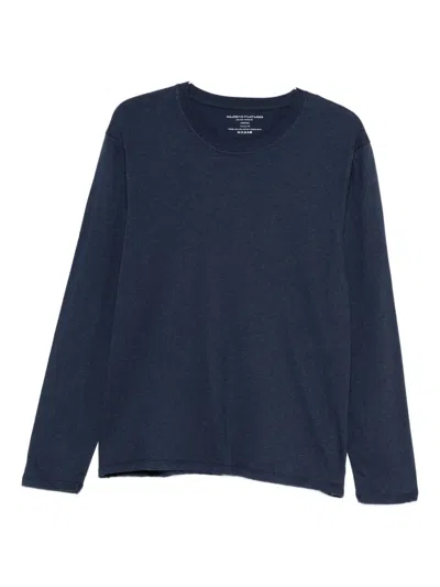 Majestic Long-sleeve T-shirt In Blue