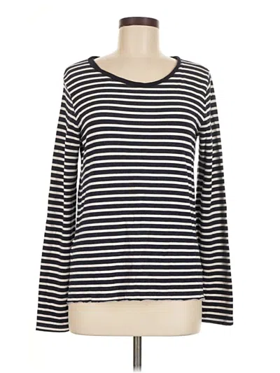 Pre-owned Majestic Long Sleeve T-shirt In Black