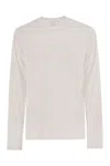 Majestic Long-sleeved Crew-neck T-shirt