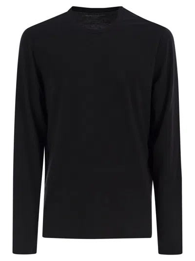 MAJESTIC LONG-SLEEVED CREW-NECK T-SHIRT