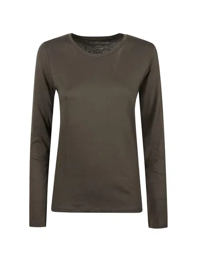Majestic Long-sleeve T-shirt In Gray